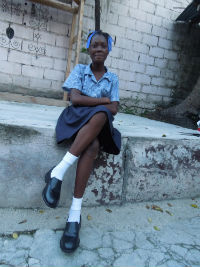 Magdala enjoying childhood today